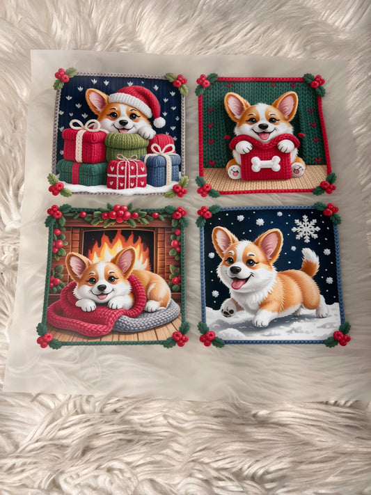 New DTF corgi