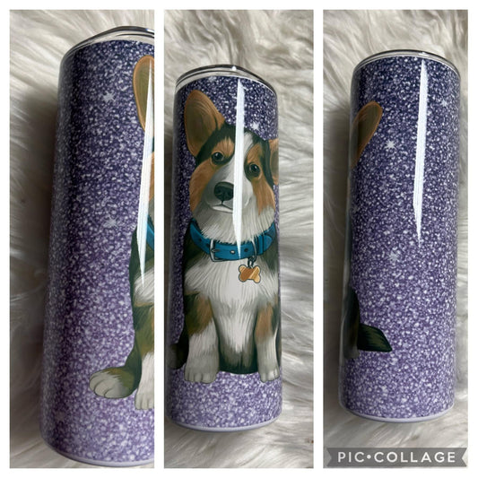 20 ounce Tumblr corgi