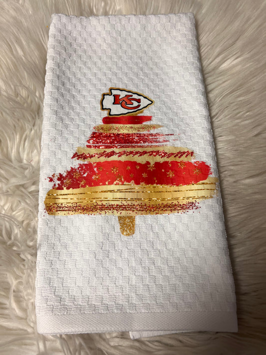 Decorative hand towel football