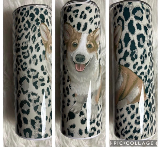 20 ounce Tumblr corgi