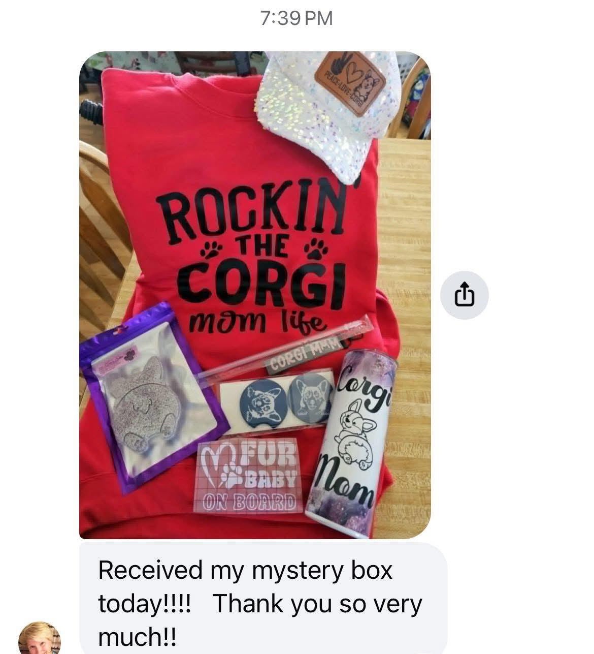 Custom theme mystery box ￼
