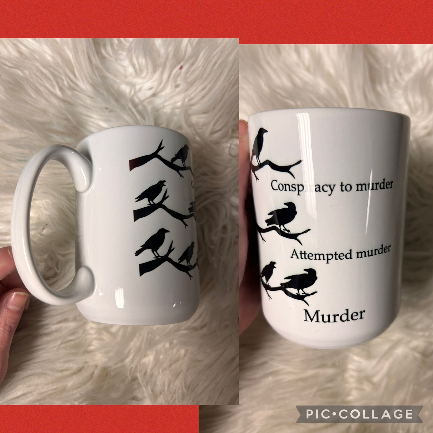 15 ounce ceramic mug crime