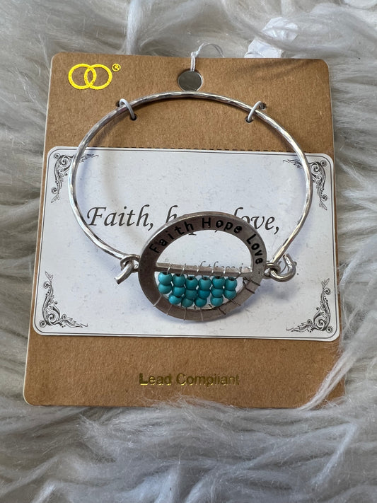 New bracelet faith love Hope