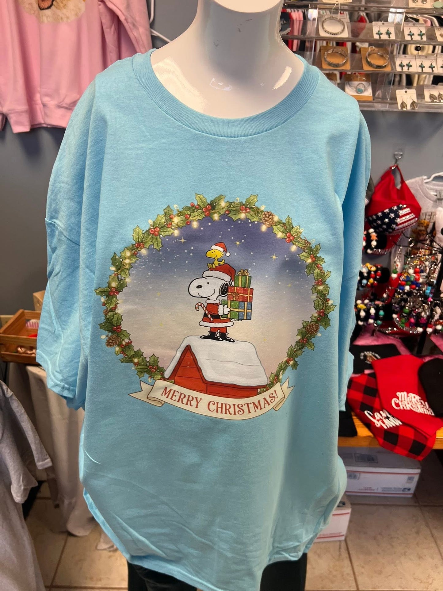Unisex new T-shirt light blue