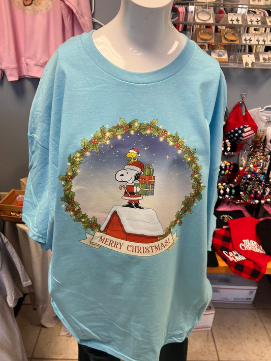 Unisex new T-shirt light blue