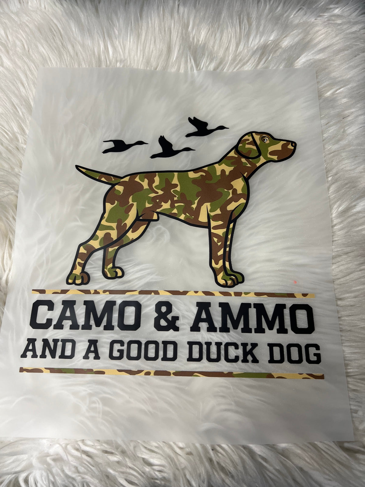 New DTF dog hunting