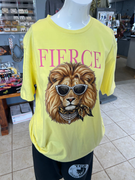 New  unisex T-shirt lion