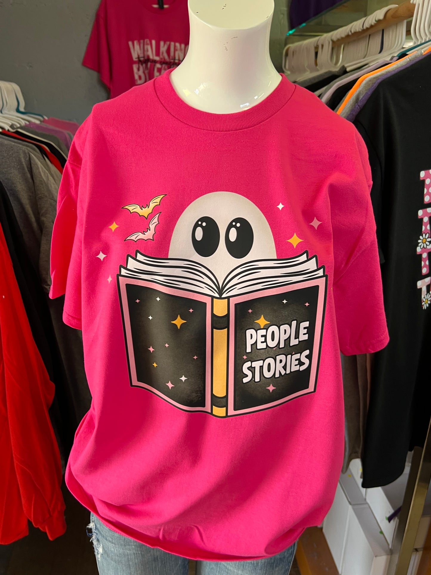 New  unisex T-shirt people ghost stories