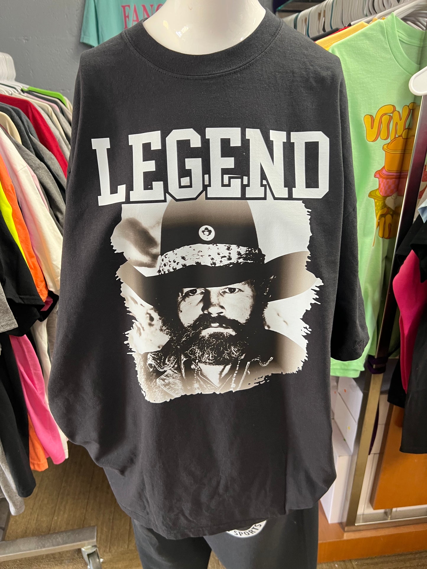 New youth unisex black legend Alan cole