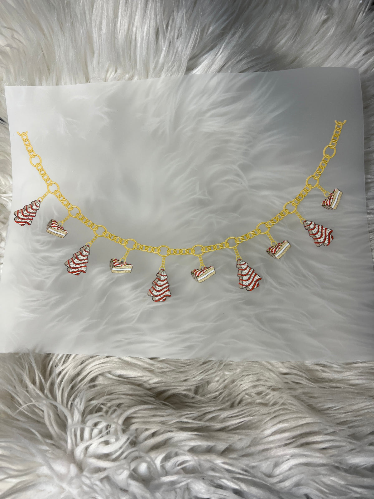 New DTF necklace Christmas