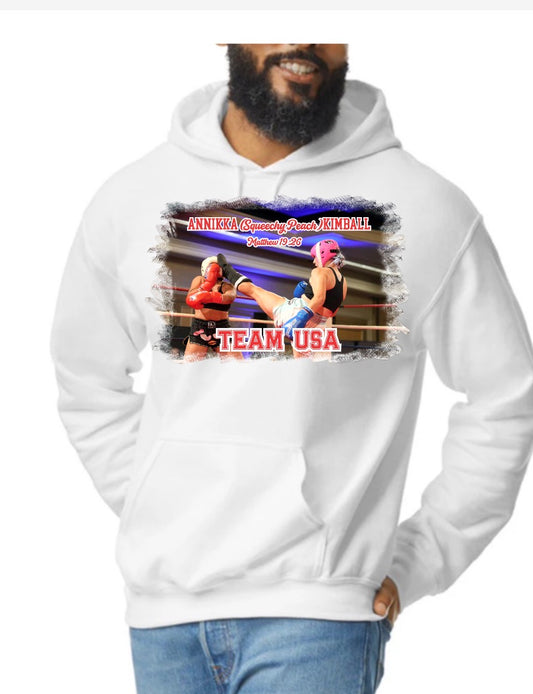 Annikka Kimball unisex Gilden youth  hoodie