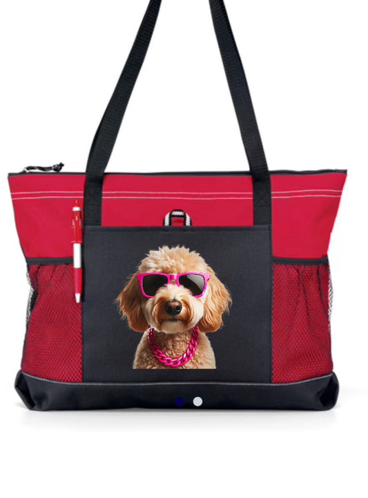 New tote bag poodle/doodle