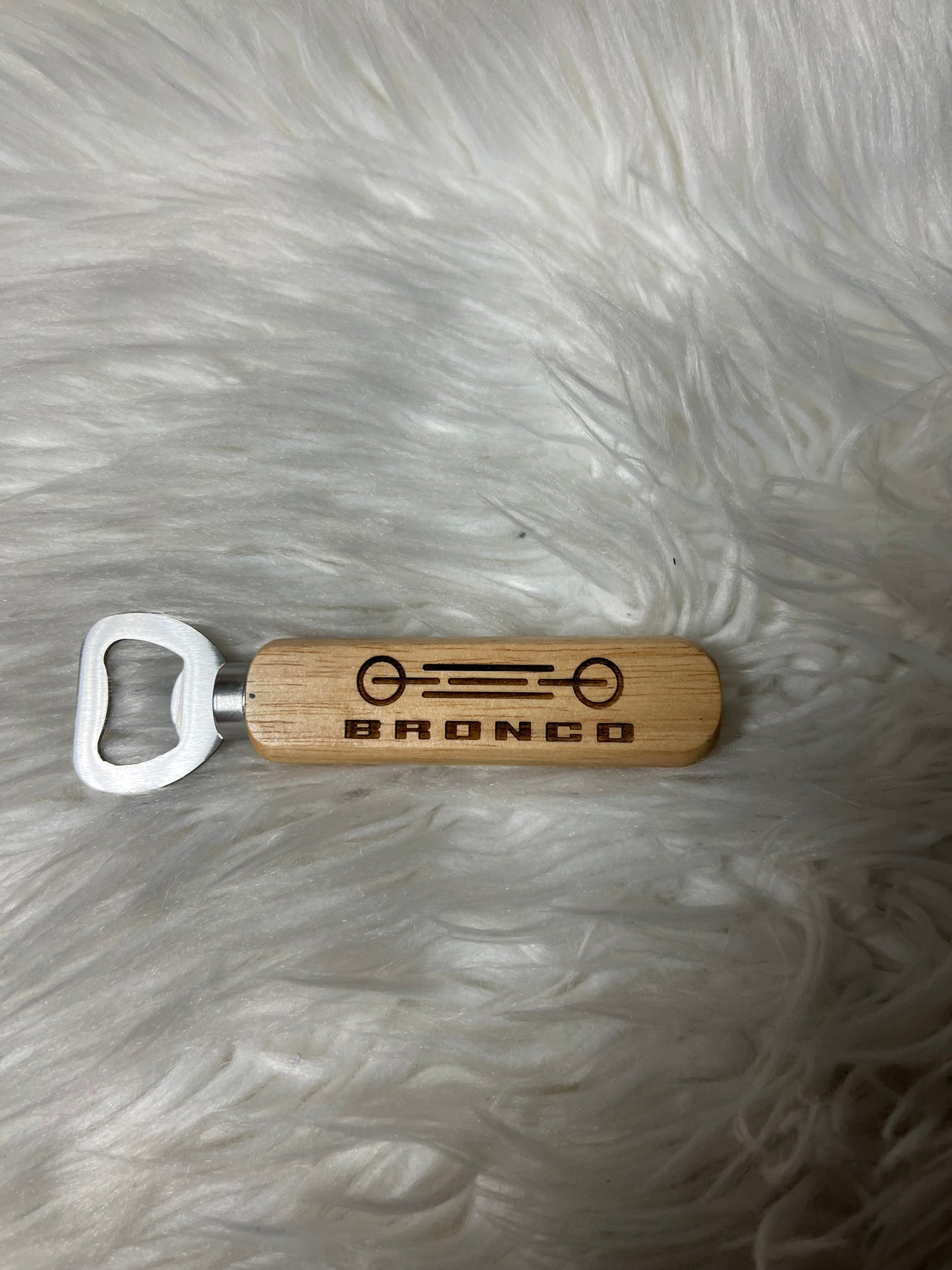wooden bottle opener 4 x 4 vehicle
