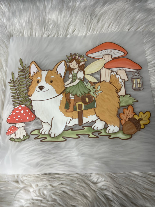 New DTF corgi