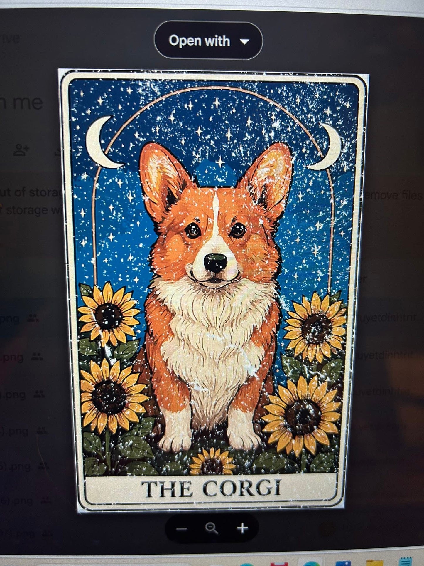 New DTF corgi