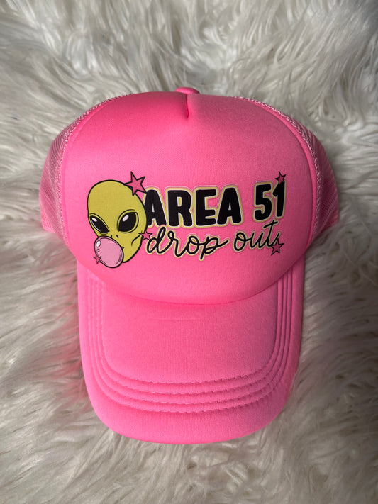 New hat pink area 51 dropout