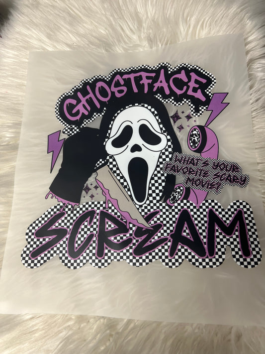 New DTF purple scream ￼