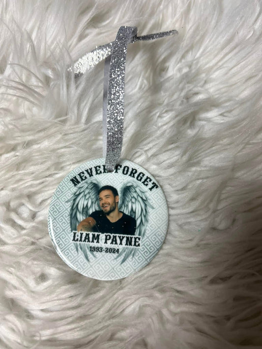 New Christmas ceramic ornament in loving memory
