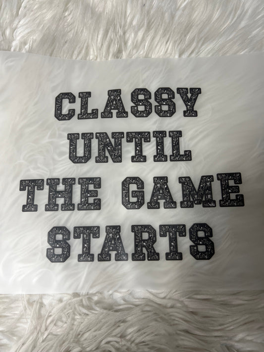 New DTF football classy until kick in off