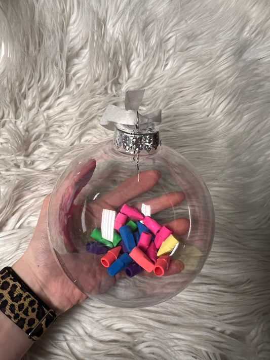 plastic ornament Christmas