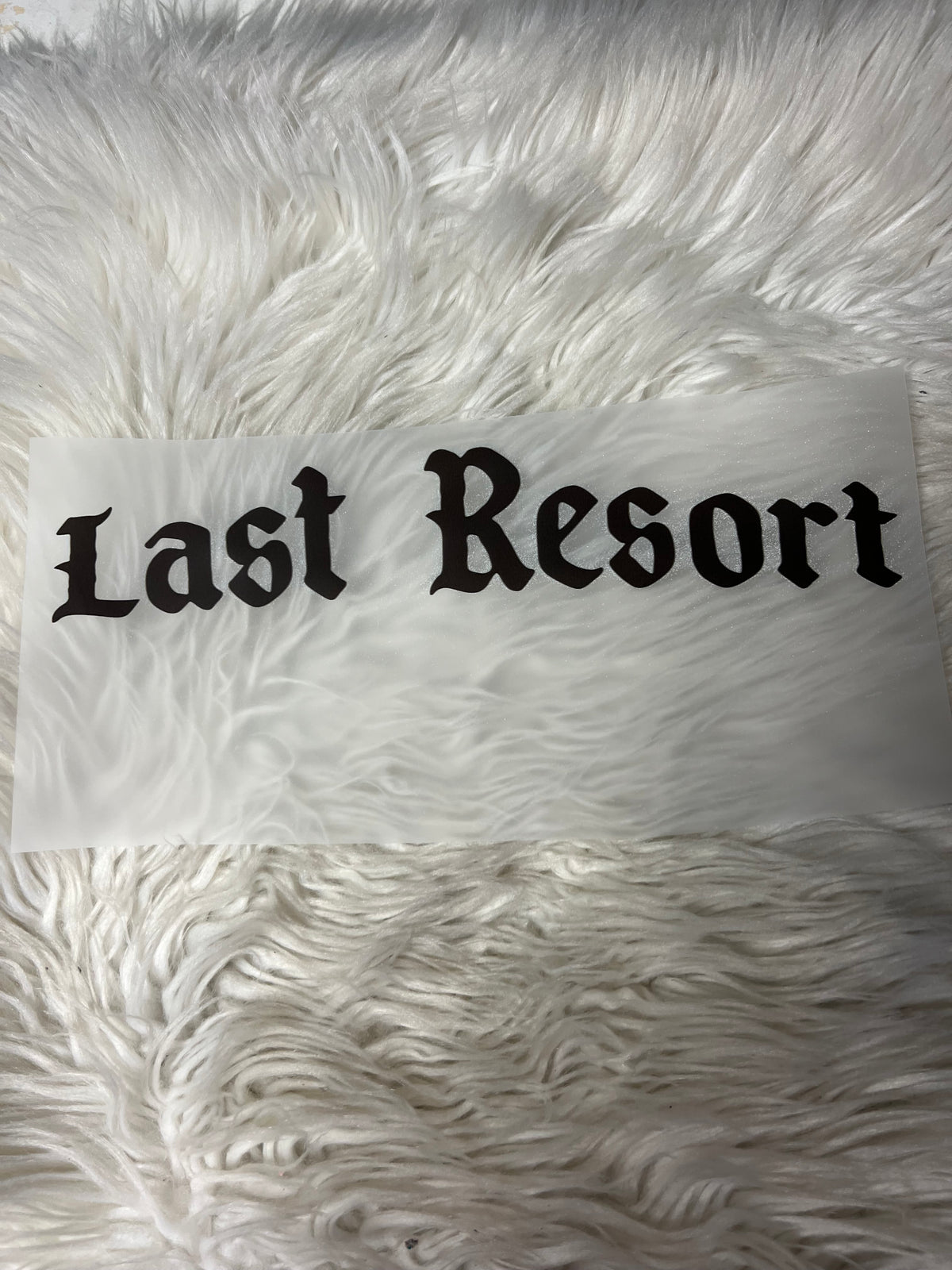 New DTF last resort ￼