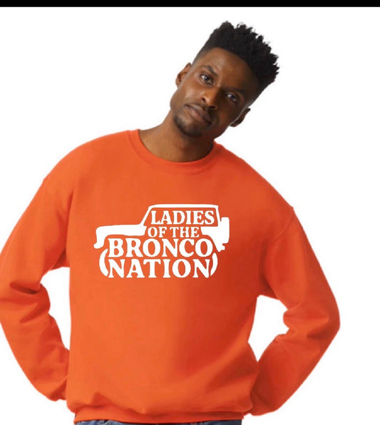 New unisex ladies of the b nation orange