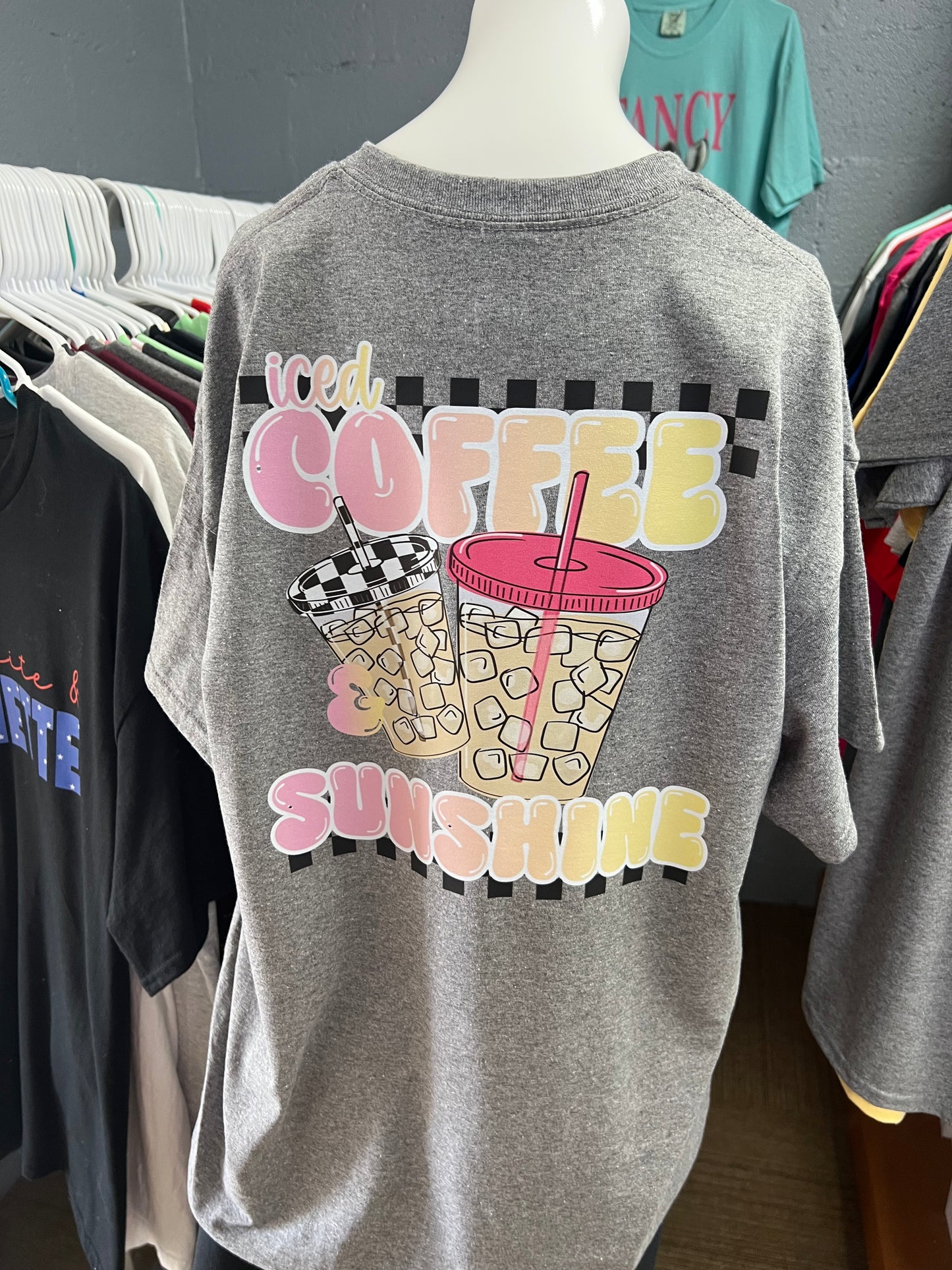 New unisex iced coffee and sunshine ￼