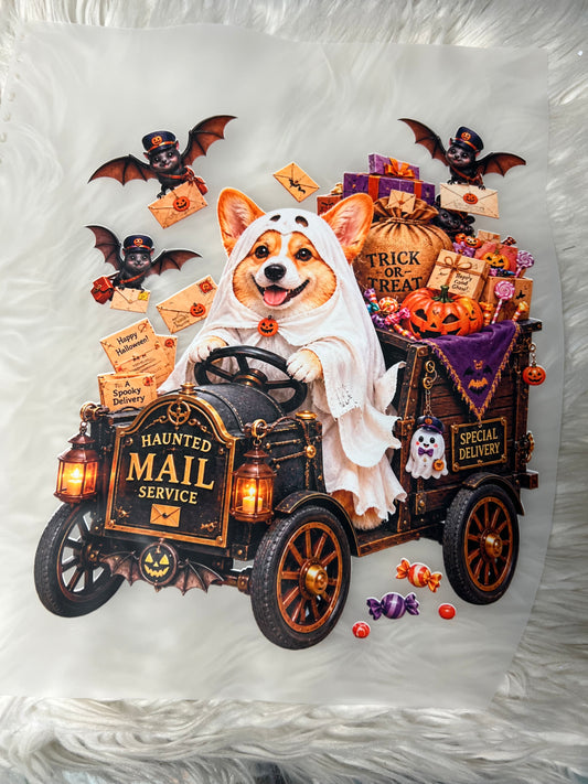 New DTF corgi