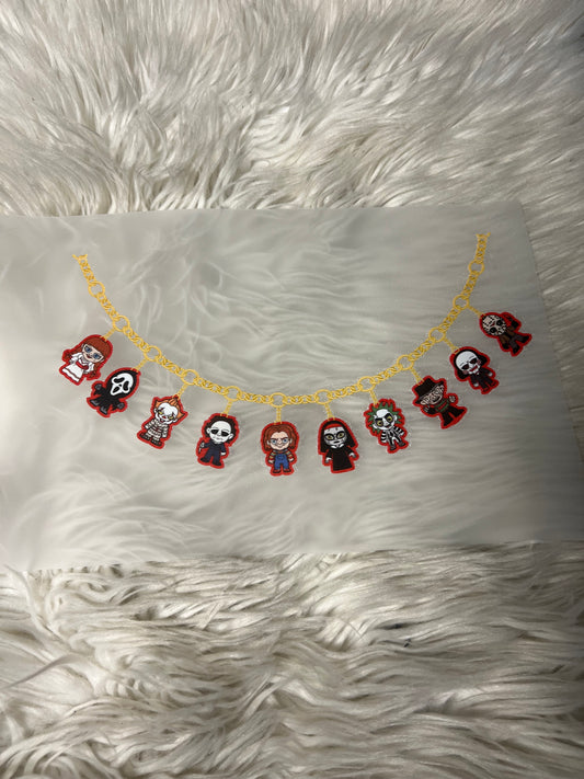 New DTF necklace scary