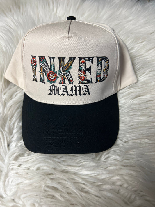 New hat black inked  mama ￼