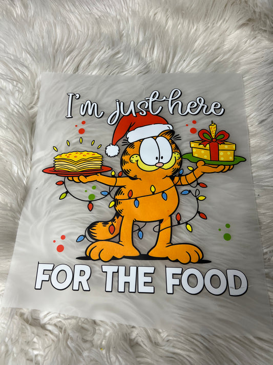 New DTF Christmas Garfield