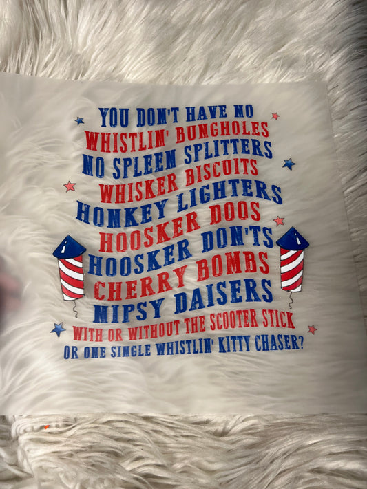 New DTF USA patriotic 250
