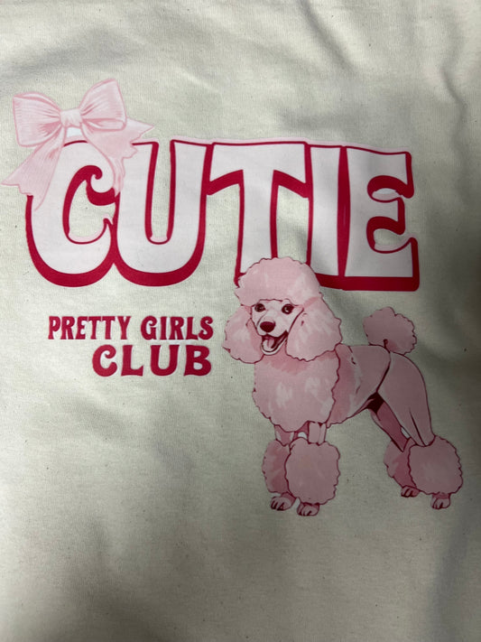 New dtf poodle pink