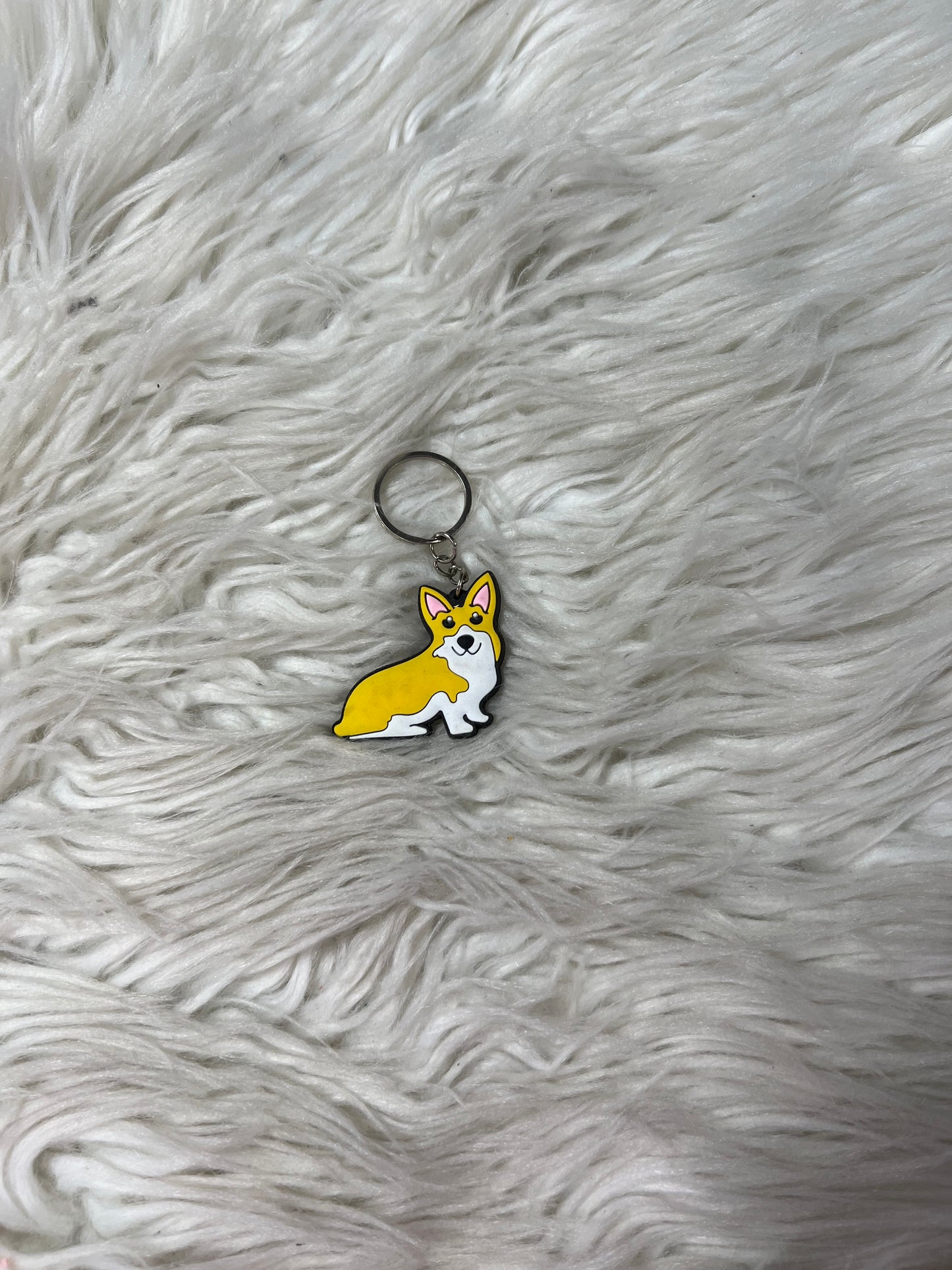 Brand new keychain corgi