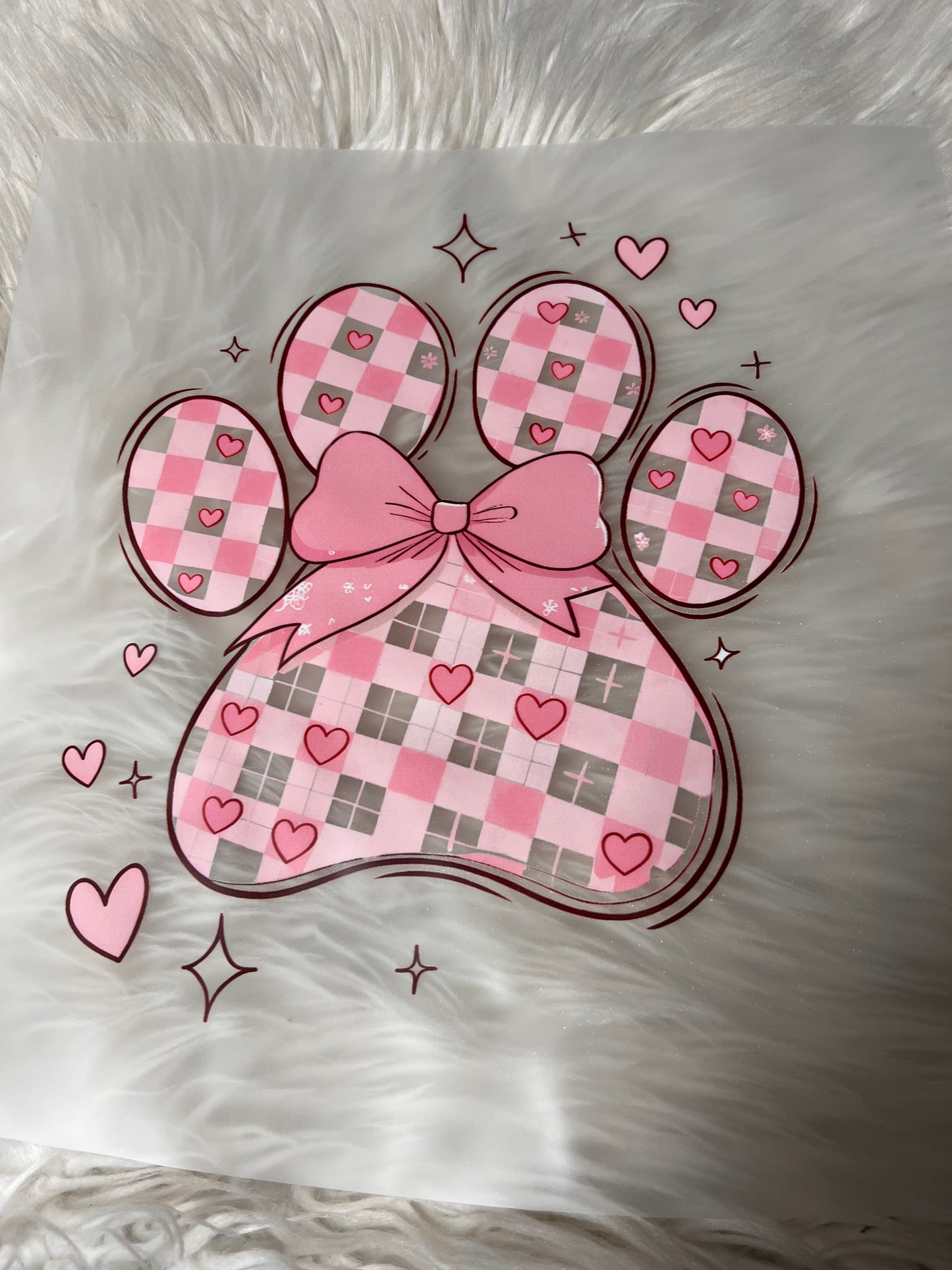 New DTF  Valentine’s Day dog