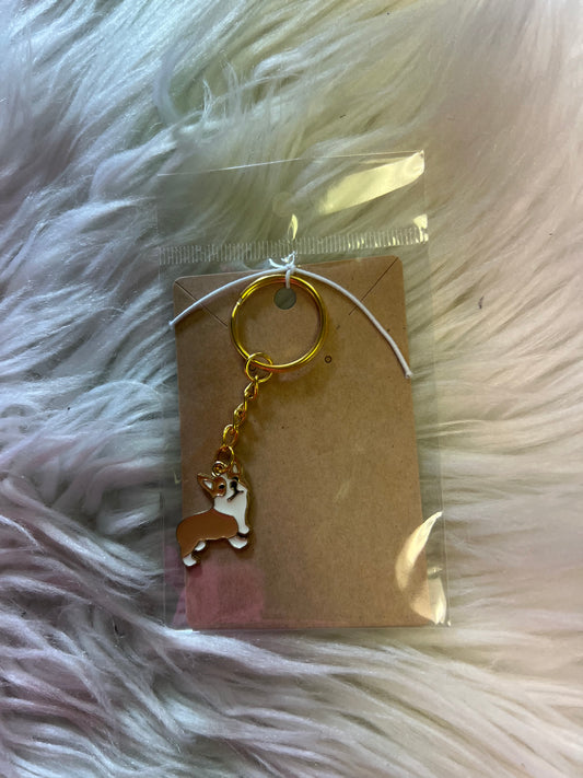 New corgi keychain