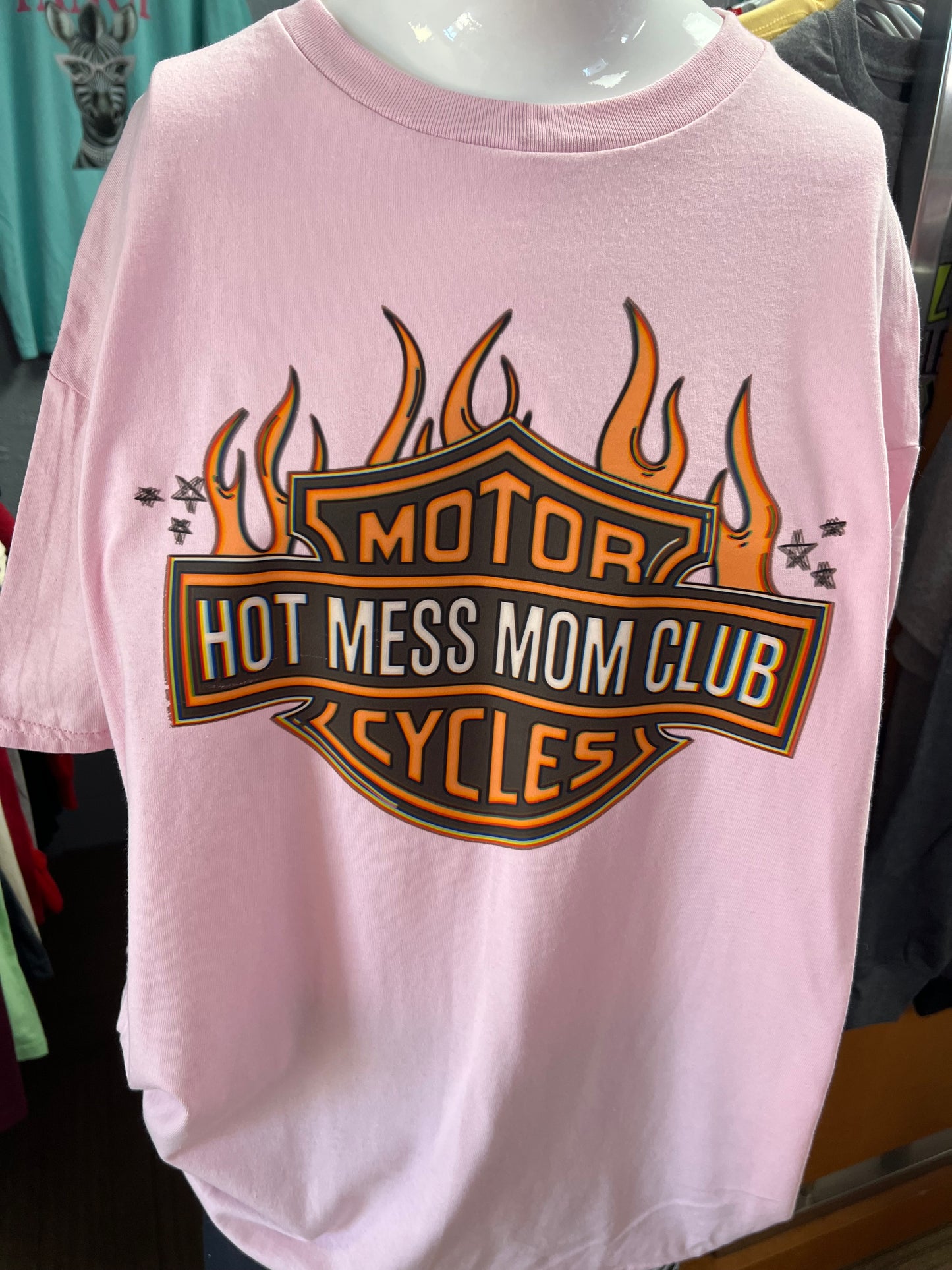 New unisex light pink mom