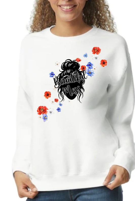 New unisex beautiful mess our logo
