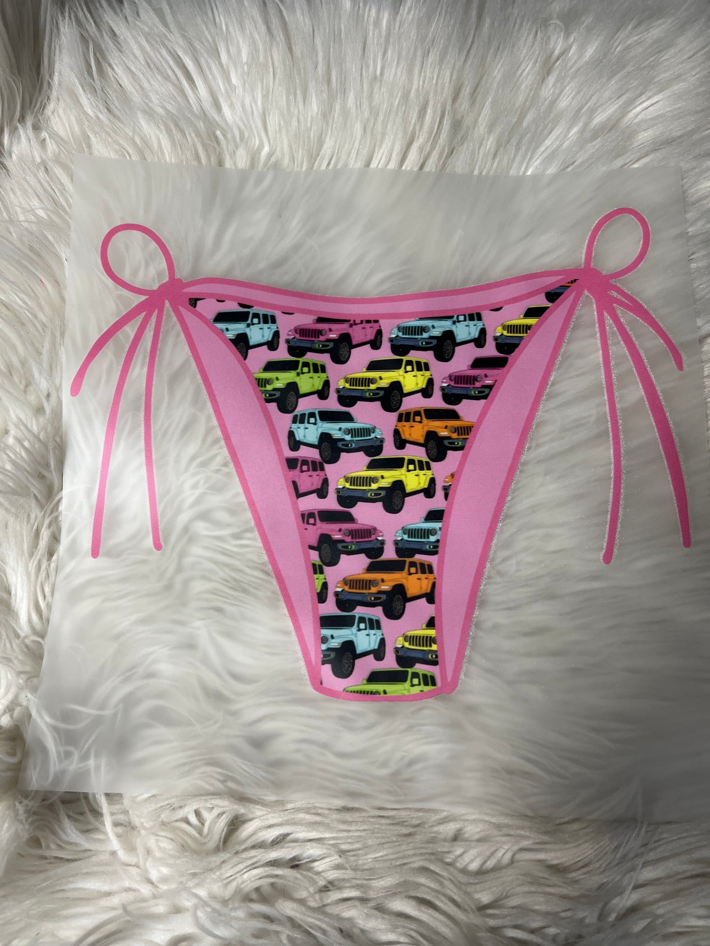 New  DTF bikini bottom