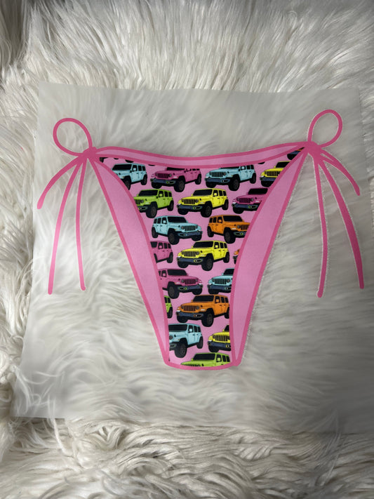 New  DTF bikini bottom