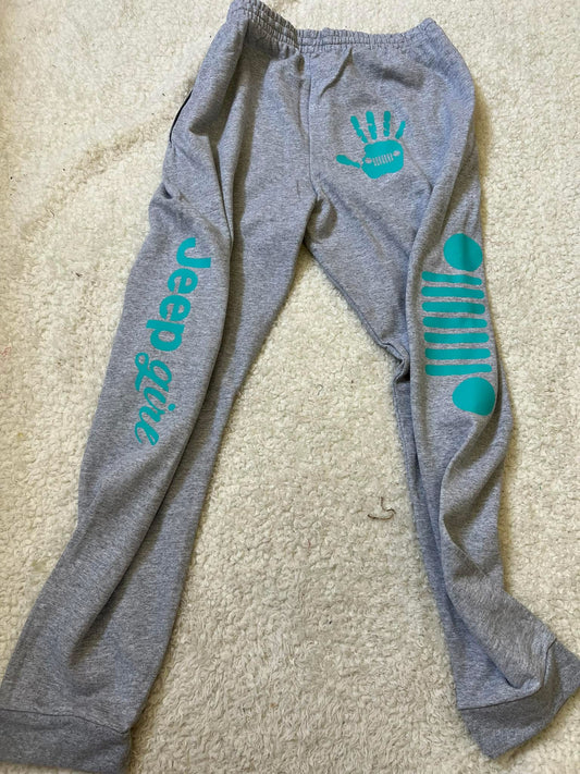 New unisex jerzees bottoms gray