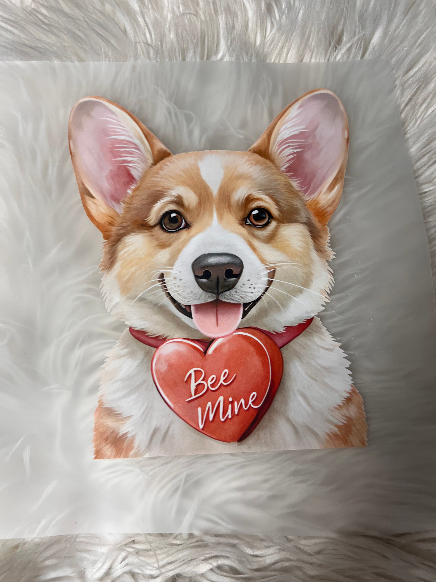 New DTF corgi
