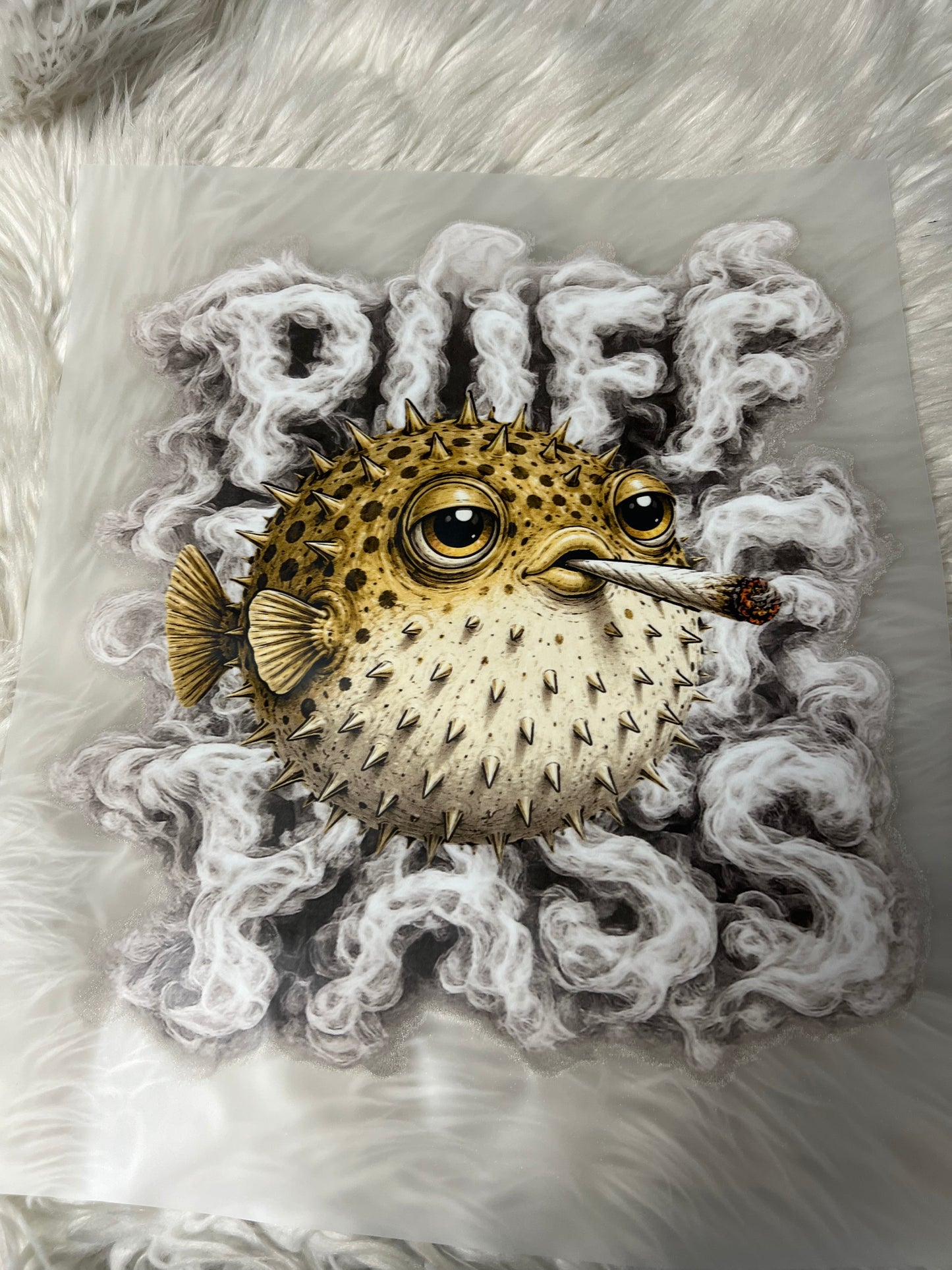New  DTF puffer fish ￼