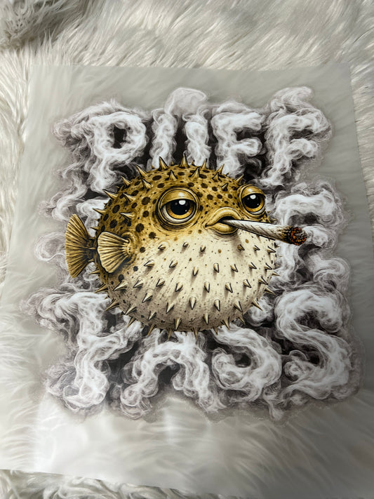 New  DTF puffer fish ￼