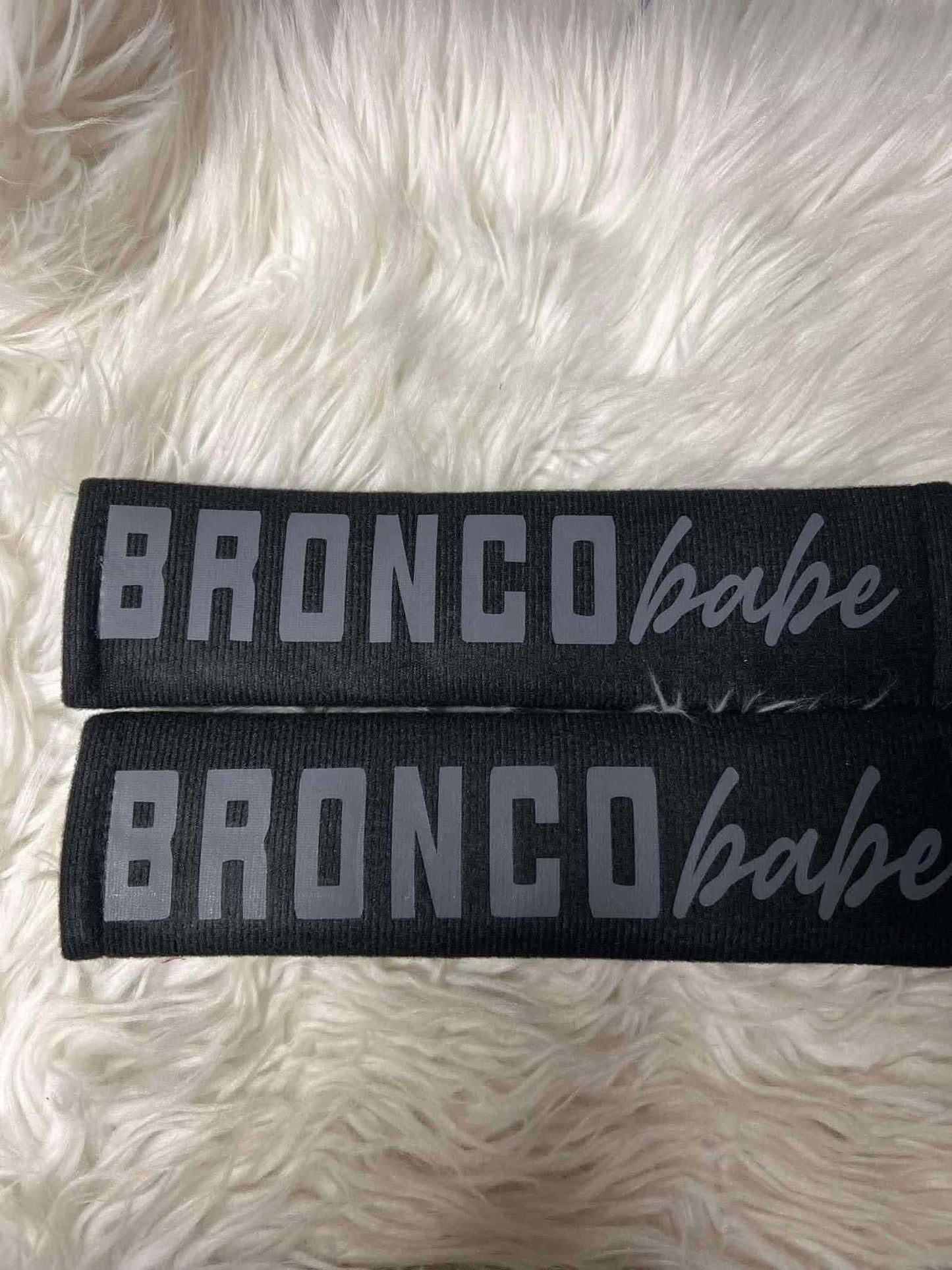 New seatbelt covers