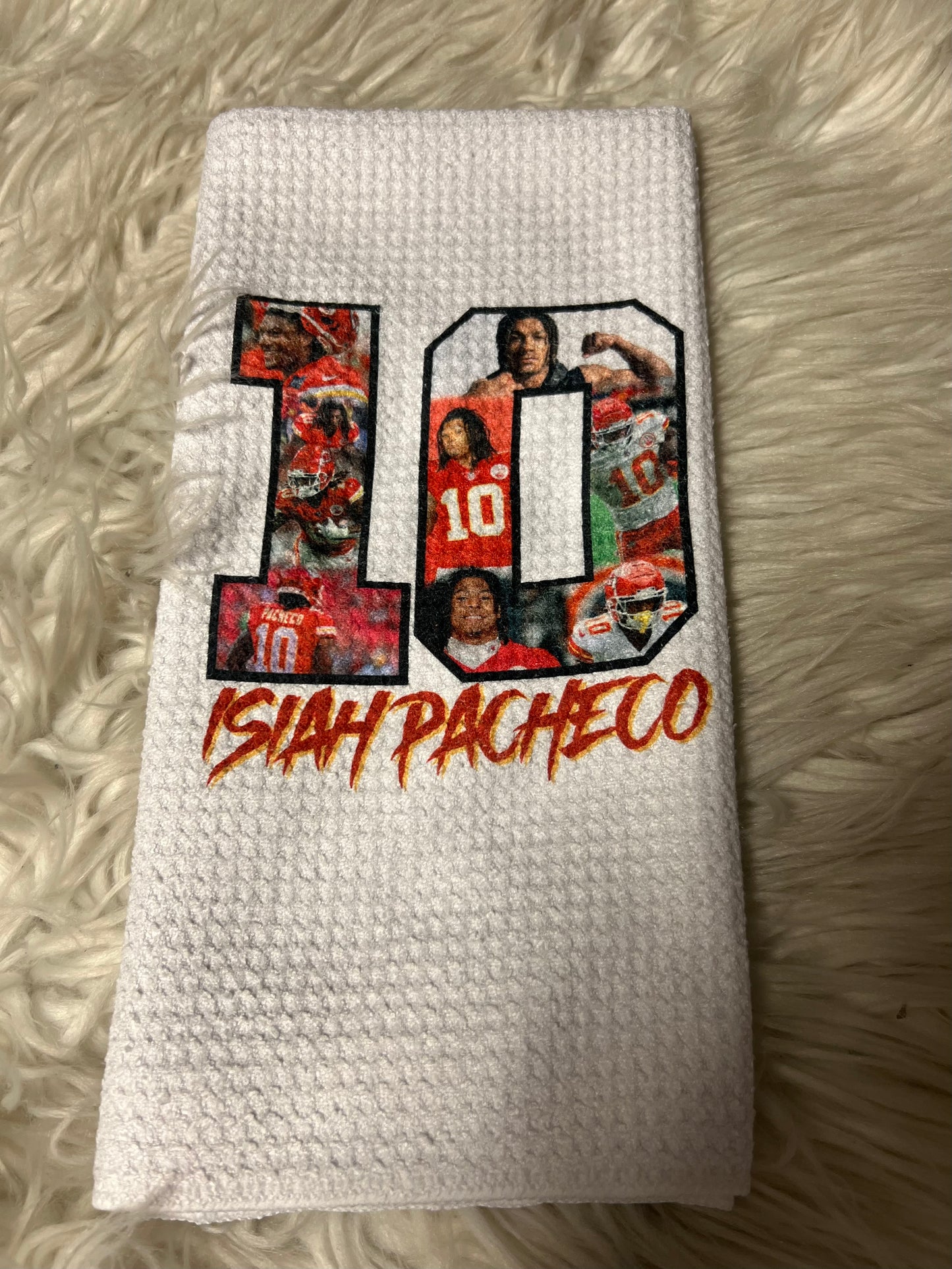 Decorative hand towel football