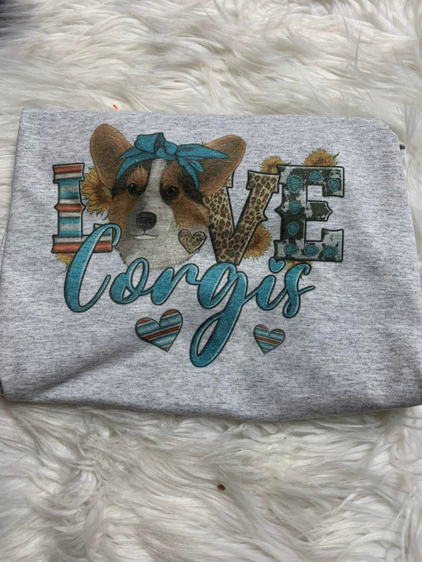 New unisex corgi top