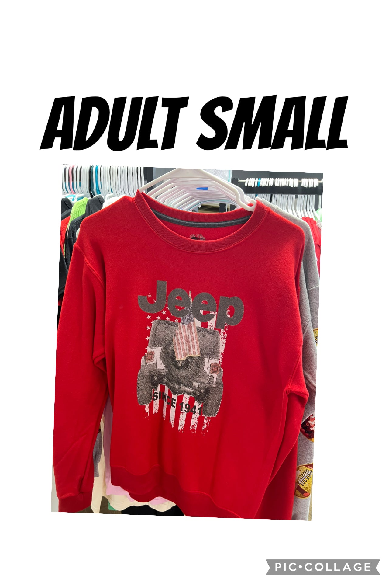 New unisex clearance adult  crewneck