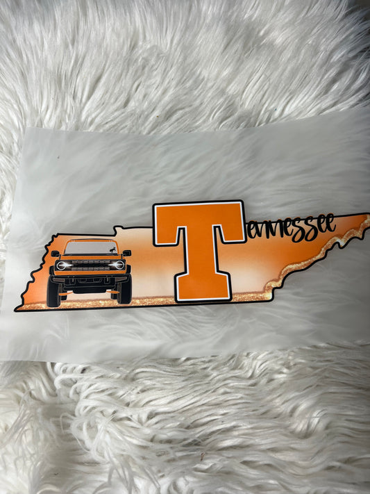 DTF  print 4 x 4 Tennessee