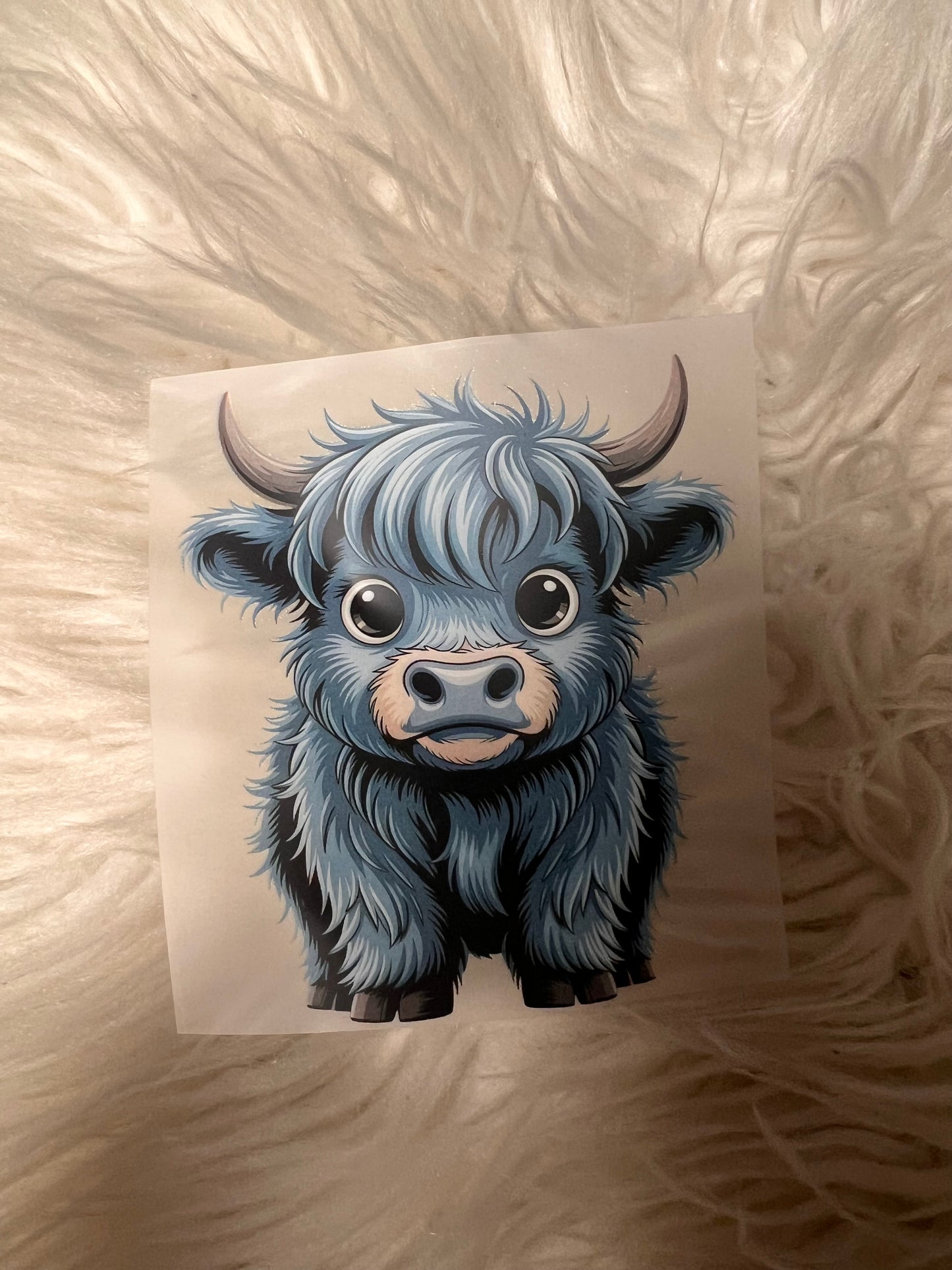New DTF  cow